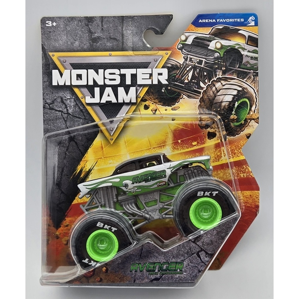 Spin Master Monster Jam Avenger 1:64 Diecast Truck Series 44 Arena Favorites New